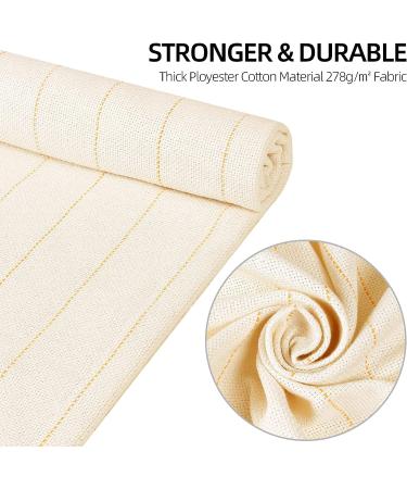 Monk Cloth Rug Tufting Kit with Non-Slip Backing for Tufting Gun - 70x40inch - Buy Online on SooperMarket.com