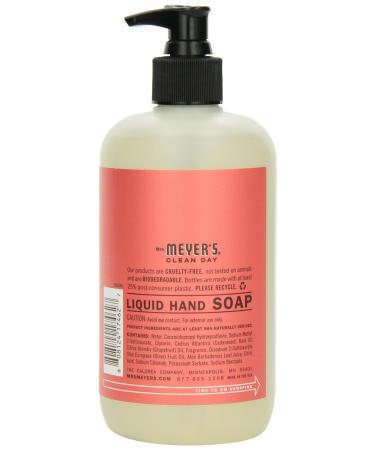 Mrs. Meyer's Rhubarb Liquid Hand Soap 12.5 OZ - Eco-Friendly International Shipping - Buy Online - Buy Online on SooperMarket.com
