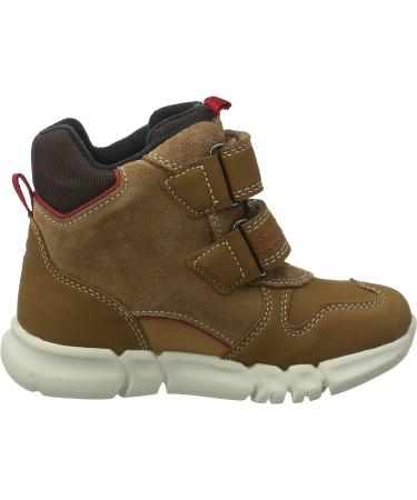 Geox Baby Flexyper Boy B ABX B Hi-Top Sneakers in Whisky Brown - Size 8.5 UK Child - Buy Online on SooperMarket.com