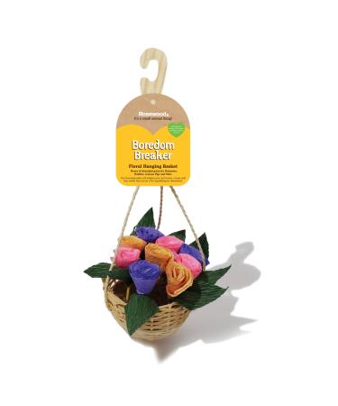 Rosewood Boredom Breaker Floral Hanging Basket Toy for Small Animals