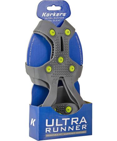Korkers Ultra Runner Ice Cleat with 16 Replaceable Carbide Spikes - Winter Running Gear - Buy Online on SooperMarket.com