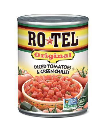 RO-TEL Diced Tomatoes & Green Chilies, 10 oz