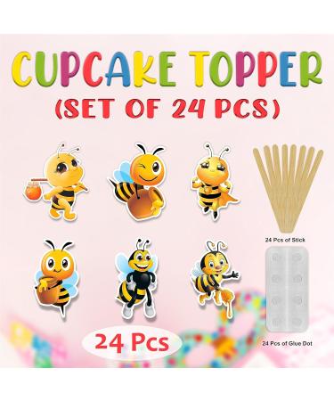 Seyal Bumblebee CupCake Topper - Buy Online on SooperMarket.com