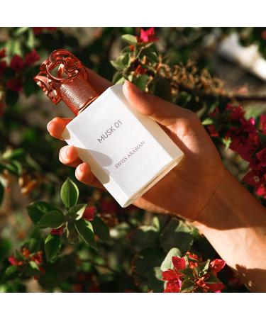 Musk 01 - Arabian Perfumes for Women and Men - Long Lasting Perfume - Spicy Floral Musk Perfume - Seductive Signature Aroma - 1.7 oz - Buy Online on SooperMarket.com