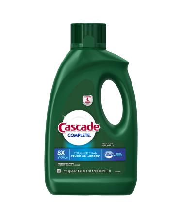 Cascade Complete Gel All-in-1 Dishwasher Detergent - 75 oz - Fresh