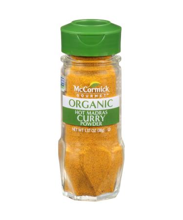 McCormick Gourmet Organic Hot Madras Curry Powder, 1.37 oz