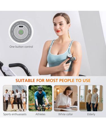 Snailax Mini Massage Gun - Rechargeable Deep Tissue Percussion Massager for Athletes - Portable and Quiet Handheld Muscle Massager for Back, Neck, and Body - Perfect Gift for Men and Women - Buy Online on SooperMarket.com