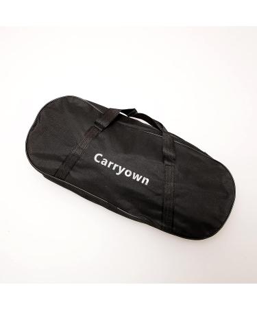 Carryown 3-in-1 Lightweight Snowshoes Set with Trekking Poles - Black (30 inches, 180-250 lbs) - Buy Online on SooperMarket.com