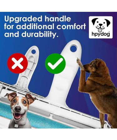Pet Hair Remover Roller - Reusable Multi-Surface Fur & Lint Cleaner for Furniture Couch Carpet Car Seats - Portable Blue - Buy Online on SooperMarket.com