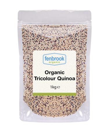 Organic Tricolour Quinoa 1kg | Certified Organic by Fenbrook Organic