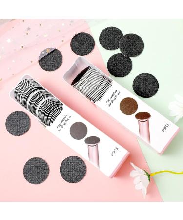 120 Pcs Replaceable Sandpaper Discs for Electric Foot File - 80 Grit 180 Grit | Toe Tip Refill Disks for Dead Hard Skin Callus Remover - Buy Online on SooperMarket.com