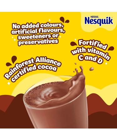 Nesquik Chocolate Milkshake Mix 300g (Pack of 2) - Buy Online on SooperMarket.com