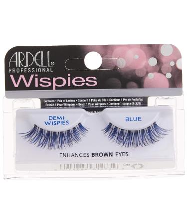 Ardell Color Impact Lashes Demi Wispies Blue - Vibrant Strip Lashes for a Standout Look - Buy Online on SooperMarket.com