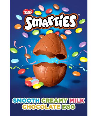 Smarties Milk Chocolate Large Easter Egg 188g - Buy Online on SooperMarket.com