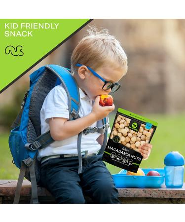 Raw Unsalted Macadamia Nuts (32oz) - Superior Quality, Freshly Packed, Healthy Snack - Keto Friendly, Vegan, Kosher - Buy Online on SooperMarket.com