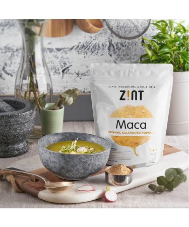 Zint Organic Gelatinized Maca Powder 16 oz - Premium Superfood for Energy & Stamina - Buy Online on SooperMarket.com
