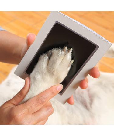 Green Pollywog Baby Handprint and Footprint Kit - Elegant White Frame | Non-Toxic Ink | Newborn & Dog Paw Print Keepsake - Buy Online on SooperMarket.com