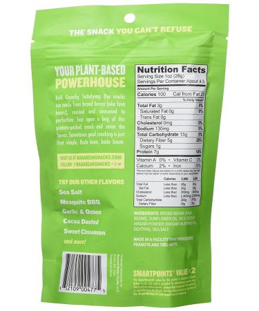 Bada Bean Bada Boom Spicy Wasabi - Plant-Based Protein Snack, Gluten Free, Vegan - 4.5 Ounce (12 Count) - Buy Online on SooperMarket.com