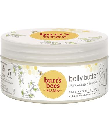 Burt's Bees Mama Belly Butter Skin Care, Pregnancy Lotion & Stretch Mark Cream, with Shea Butter and Vitamin E, 99% Natural, 6.5 Ounce 6.5 Ounce (Pack of 1) Belly Butter