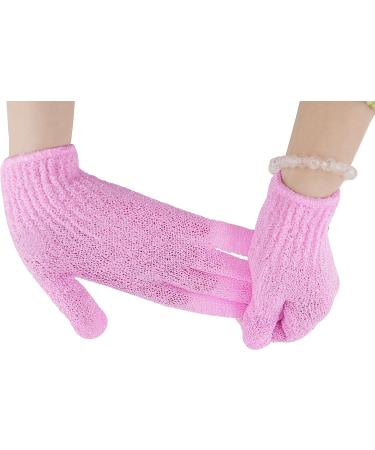 10PCS Exfoliating Bath Gloves for Men and Women - Natural Mitts for Soft and Healthy Skin | 5 Pairs AOLANS Shower Gloves - Buy Online on SooperMarket.com