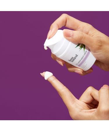 InstaNatural Collagen Night Cream 1.7 fl oz - Anti-Aging Moisturizer for Youthful Skin - Buy Online on SooperMarket.com