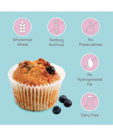 Cookie Crumbles Blueberry Muffin Mix | 225g | No Dairy | No Preservatives | Ready in 30 Minutes | 100% Natural Ingredients | Delicious Blueberry Goodness - Buy Online on SooperMarket.com