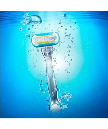 Gillette Extra Smooth Platinum Gift Set for Women - Razor Blades Case & Cosmetic Bag - Perfect Gift! - Buy Online on SooperMarket.com