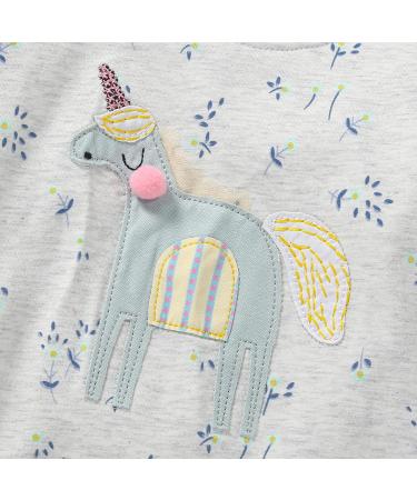 Girls Unicorn Sweatshirt - Long Sleeve Cotton Top for Toddlers (4-5 Years) | Casual Jumper for Kids Age 1-12 | Stylish Girl T-Shirt - Toddler Clothes - Buy Online on SooperMarket.com