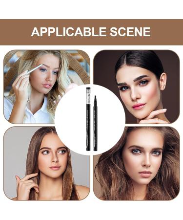 Eyebrow Waterproof Multi-Fork Pencils for Realistic Eyebrow Makeup Daily Eyebrow Makeup Supplies for Home Working Dating Traveling Gathering Dalynn 5# light gray - Buy Online on SooperMarket.com