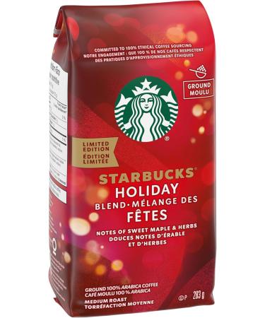 Starbucks Holiday Blend Ground Coffee 283g Holiday Blend 283 Grams 47.17 g (Pack of 6) - Buy Online on SooperMarket.com