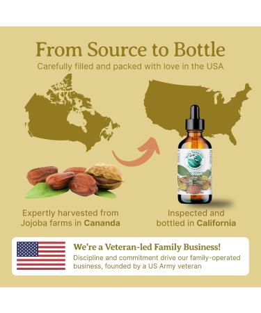 Jojoba Oil 120 ml 100% Pure Cold-pressed Unrefined Organic Premium Quality - Bella Terra Oils  - Buy Online on SooperMarket.com