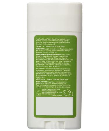 Desert Essence Spring Fresh Deodorant - Aluminum Free, Long Lasting, Tea Tree Oil & Aloe Vera - 2.5 oz - Buy Online on SooperMarket.com