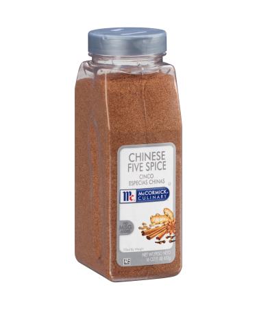 McCormick Culinary Chinese Five Spice, 16 oz - One 16 Ounce Container of Chinese Five Spice Powder with Sweet and Savory Flavor in Stir-Fries, Stews and More