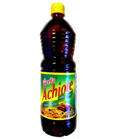 LA FAVORITA VEGETABLE OIL WITH ANNATO 33.80 oz