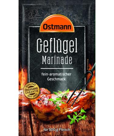 Ostmann spice - poultry marinade liquid grill marinade for chicken & turkey spice mix for 500 g poultry meat ideal for grilling & refining dishes 60 ml 1 piece (1 Pack) poultry marinade 60 ml (1 Pack)