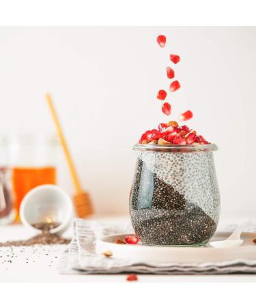 Whole Raw Black Chia Seeds - 2.25lb (36 Oz) - All-Natural Superfood for Weight Loss | Kosher, Keto-Friendly & Gluten-Free - No Additives by Oh! Nuts - Buy Online on SooperMarket.com