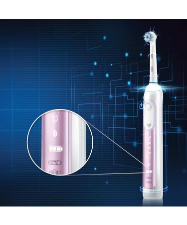 Oral-B Genius 8000 Electric Toothbrush - Bluetooth Connectivity - Sakura Pink - Buy Online on SooperMarket.com