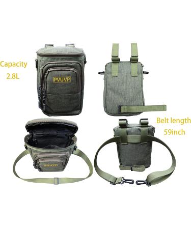 PVUVP Bike Handlebar Bag - 2.8L Waterproof Front Road Bike Bag for Commuter, Outdoor Riding, Traveling & Camping - Green - Buy Online on SooperMarket.com