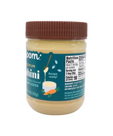Soom Foods Tahini 11oz - Pure, Creamy, and Delicious - Buy Online on SooperMarket.com