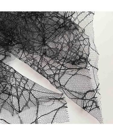Prosy Halloween Rose Flower Headband Black Veil Horror Skull Costume Gothic Bride Veil Fancy Dress Headwear Accessories for Girls (Black) - Buy Online on SooperMarket.com