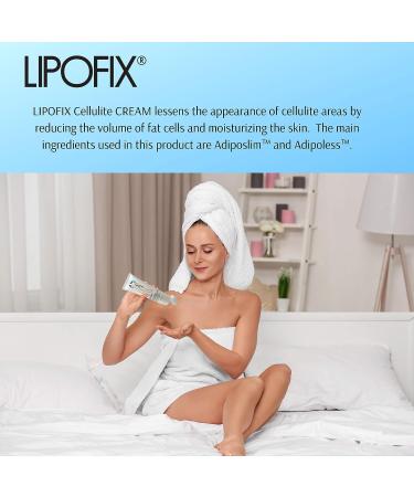 Lipofix Anti Cellulite Cream Treatment 4.06 Oz - Skin Firming & Body Shaping Formula - Buy Online on SooperMarket.com