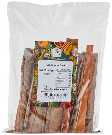 Old India Cinnamon Bark 500 g 500 g (Pack of 1)