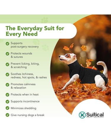 Suitical Recovery Suit for Extra Large Dogs - Black XL - Buy Online on SooperMarket.com