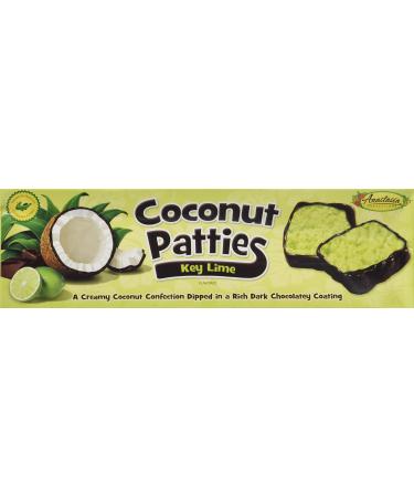 Key Lime Flavor Coconut Patties,net wt 12 OZ