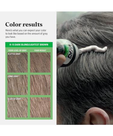 Just For Men Shampoo-In Color with Keratin and Vitamin E - Pack of 3 Dark Blond/Lightest Brown H-15 - Buy Online on SooperMarket.com