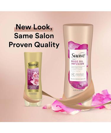 Suave Professionals Rose Oil Infusion Volumizing Conditioner for Fine Hair - 12.6 oz | International Shipping - Buy Online on SooperMarket.com