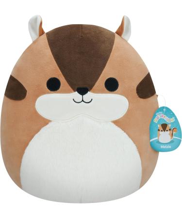12-inch Squishmallows Melzie-Brown Chipmunk Plush Toy - Soft & Huggable - Buy Online on SooperMarket.com