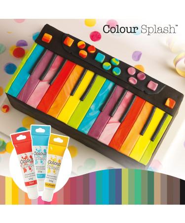 Highly Concentrated Orange Food Colouring Gel Tube - 25g | Easy to Use Squeezy Tube for Bright, Eye-Catching Cakes - Buy Online on SooperMarket.com