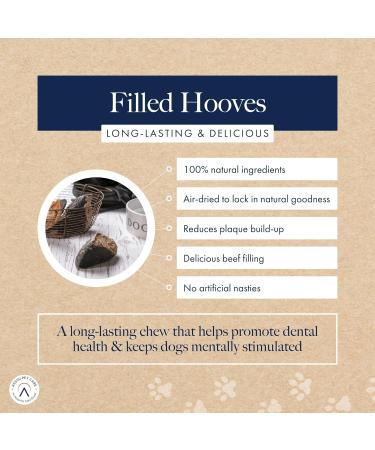 Hollings Plain Hooves Dog Treat - 25 Count Beef 4KG - Buy Online on SooperMarket.com