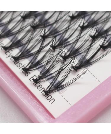Vayator 20D 200 Clusters D Curl Professional Makeup False Eyelashes - Individual Extensions Cluster Eyelashes - Natural Soft Grafting - Choose from 8-18mm Mixed Lengths - Buy Online on SooperMarket.com